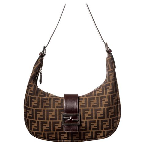 fendi croissant bag black|fendi baguette handbags.